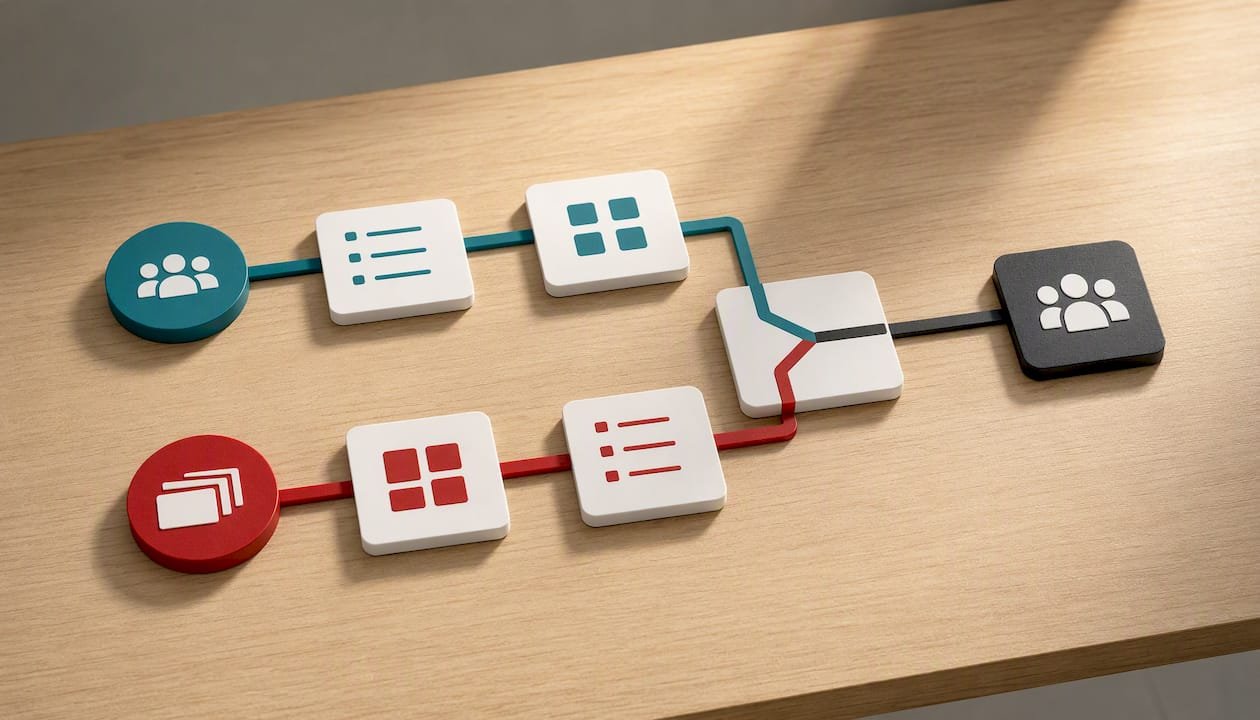 Two Scrum certification routes merging