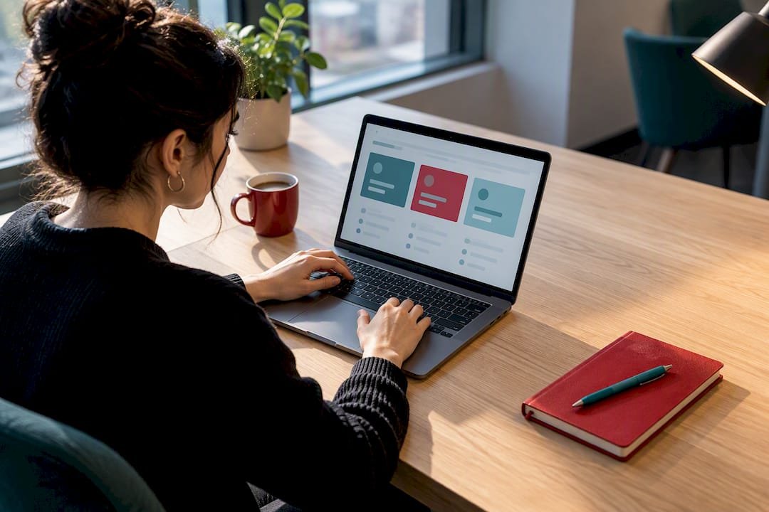 Professional comparing certification pathways