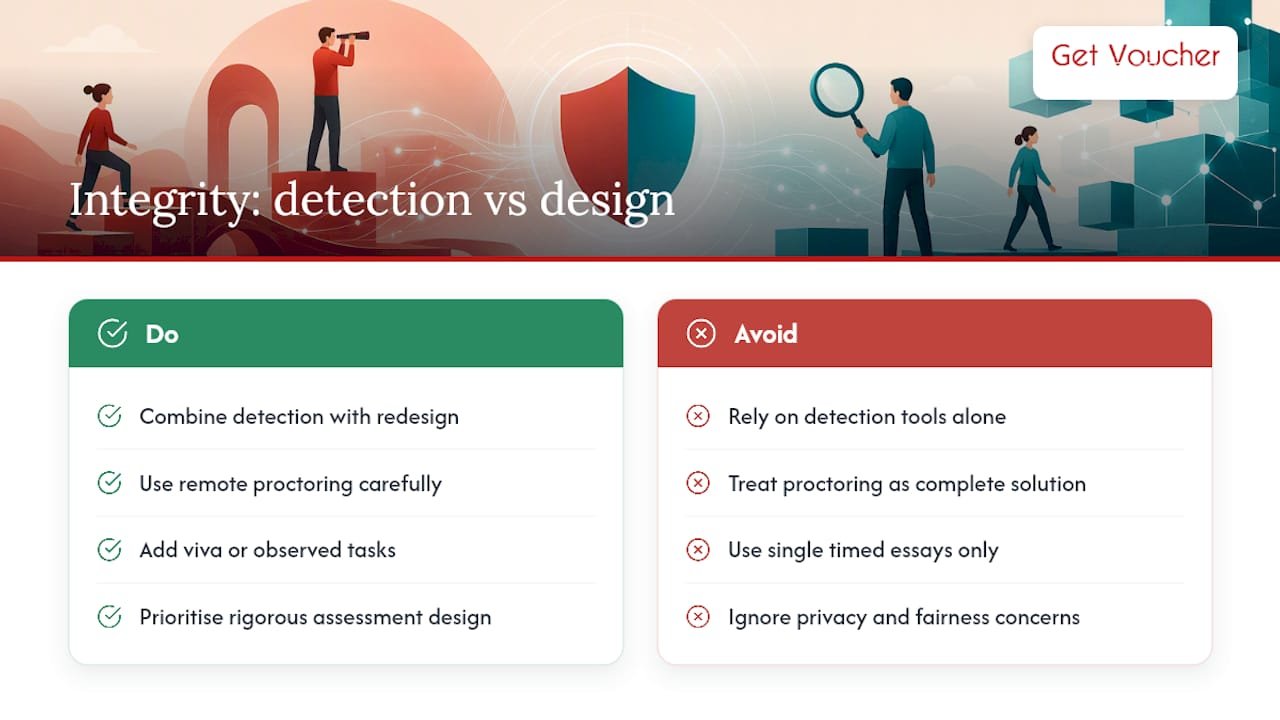 Credibility, security and AI-related integrity concerns — overview diagram