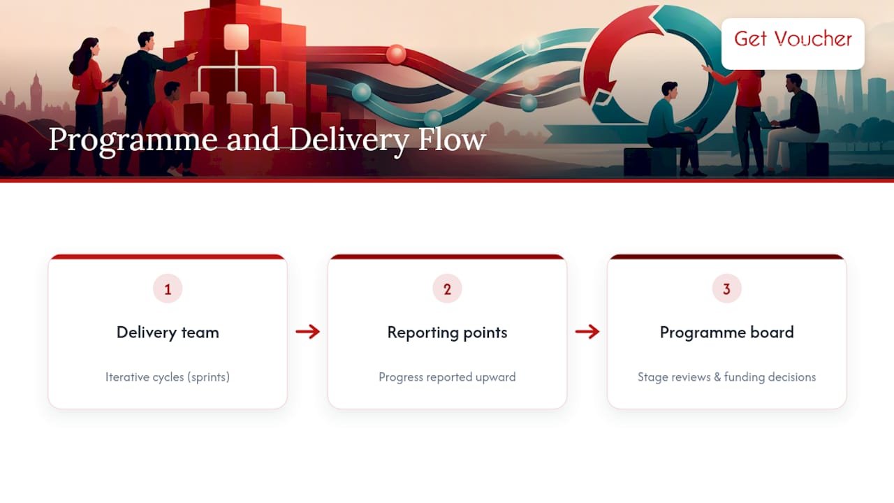 Hybrid governance and iterative delivery structure