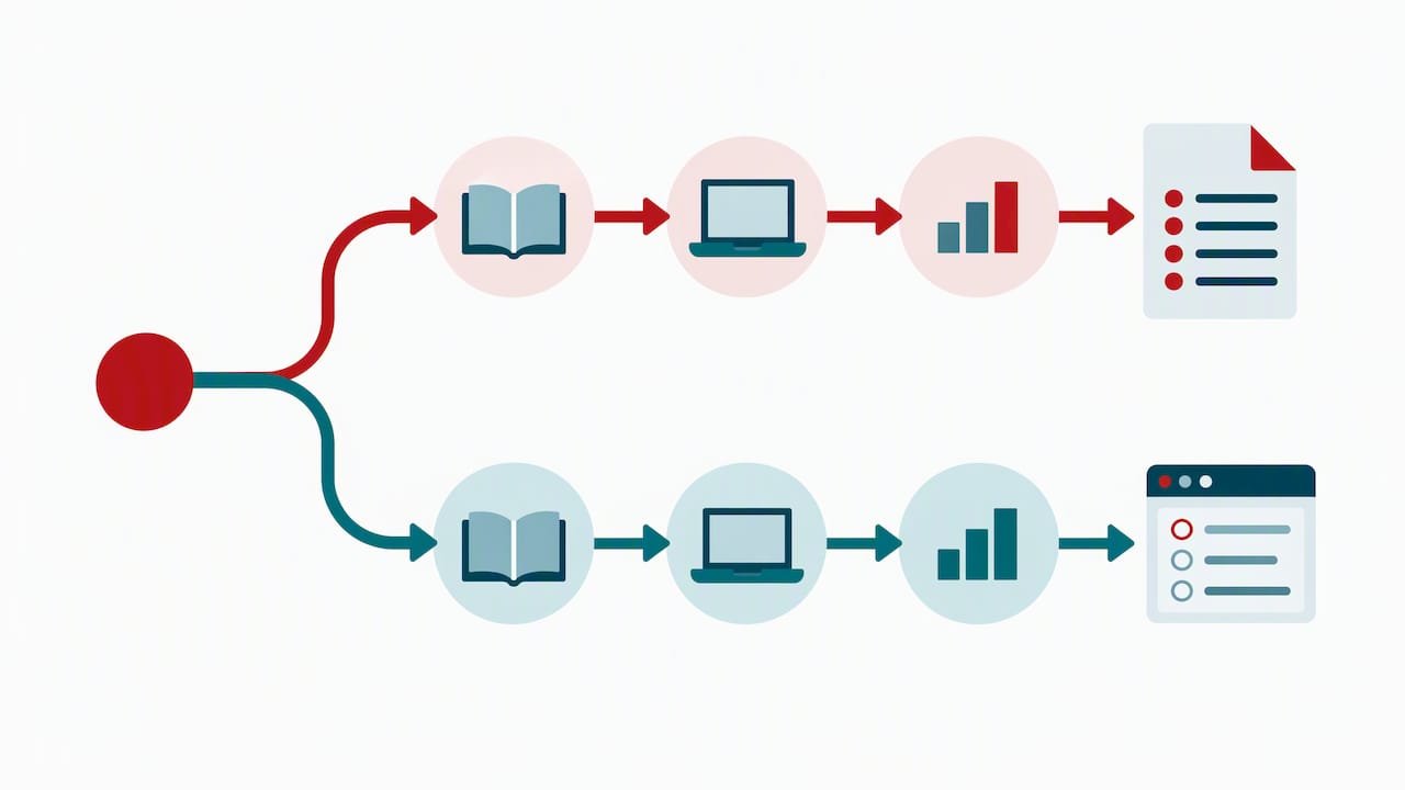 Comparing certification pathways and exam formats