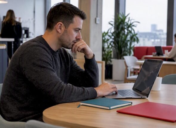 Professional reviewing Scrum certification options