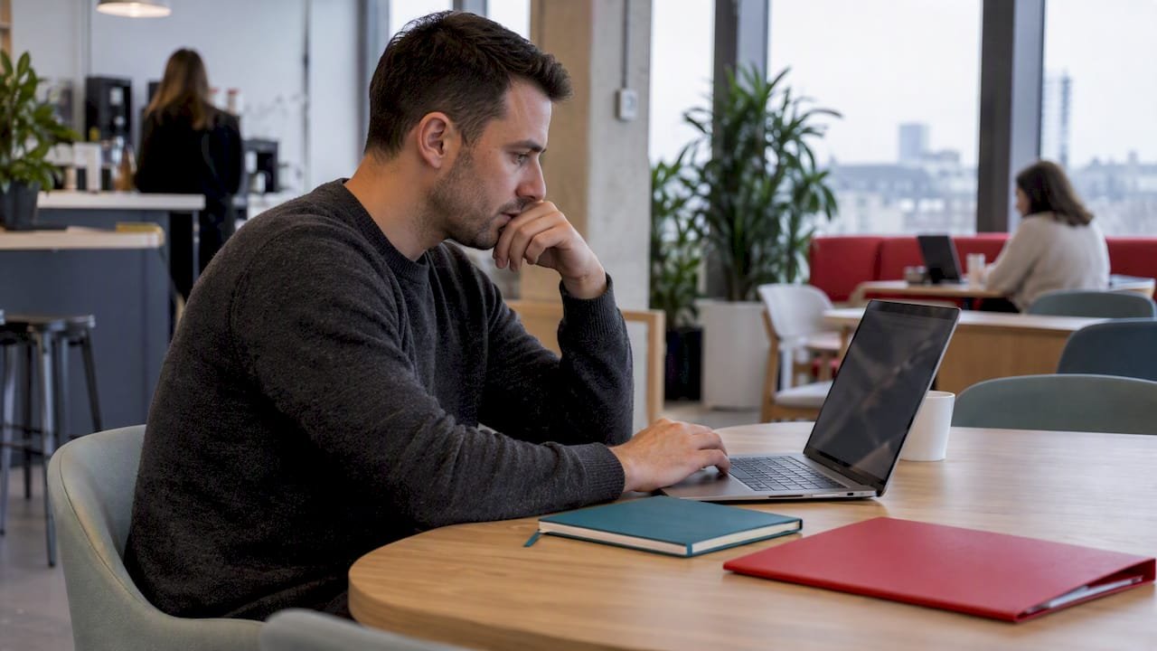 Professional reviewing Scrum certification options