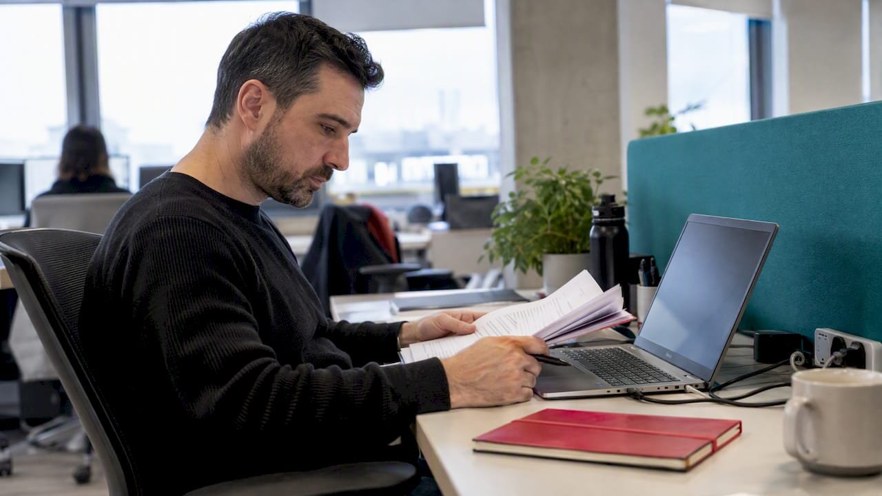 DevOps professional reviewing SODEC preparation