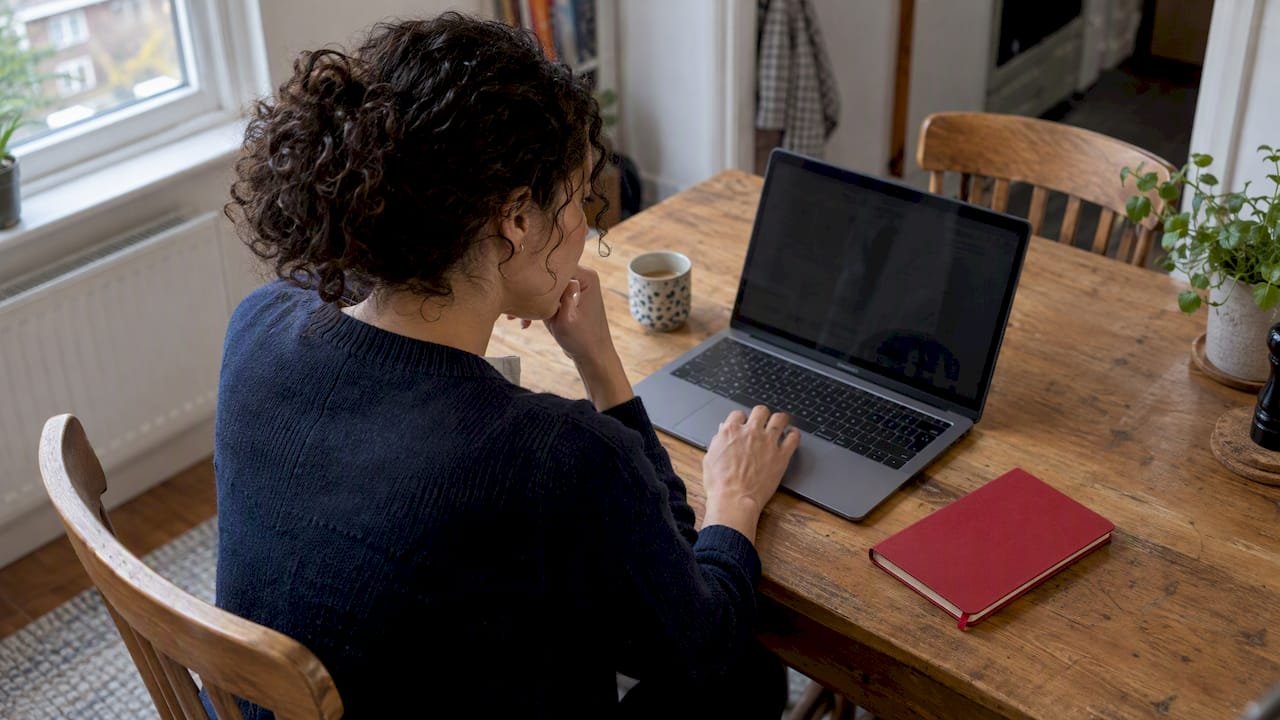 Professional comparing SEO certification options