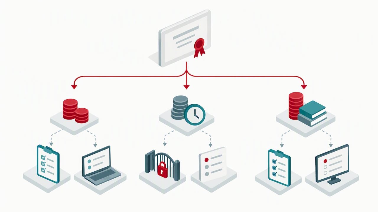 Provider pathways with different requirements and fees
