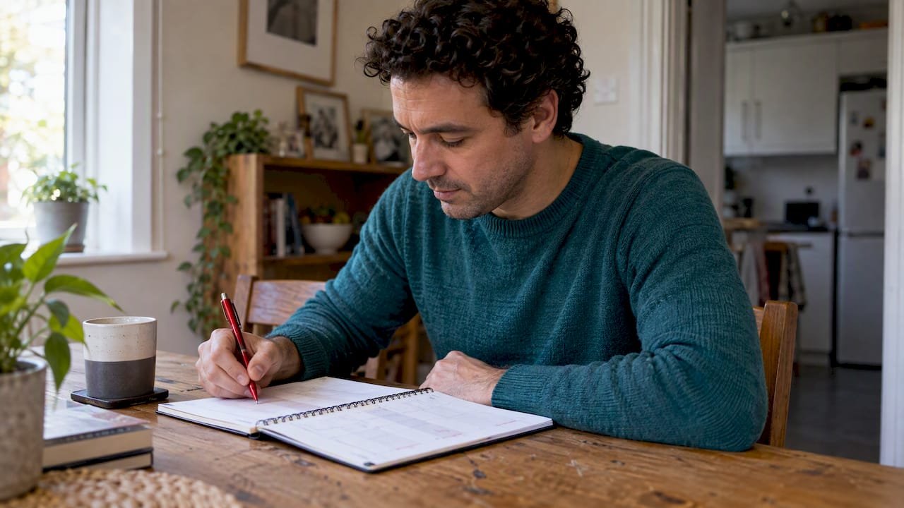 Professional mapping an eight-week exam study plan