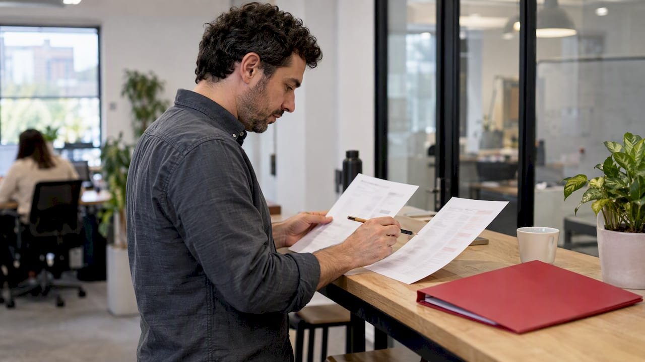 Professional comparing Six Sigma certification requirements